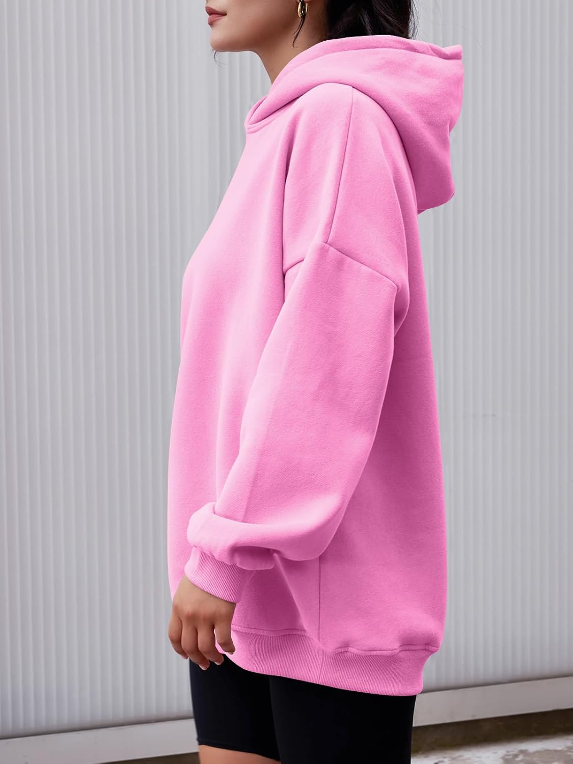 AUTOMET Womens Oversized Hoodies Fleece Sweatshirts Hooded Pullover 2025 Fashion Fall Clothes Trendy Outfits Winter Sweater